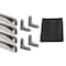 Prime-Line Screen Frame Kit, 7/16 in. x 3/4 in. x 36 in. x 36 in., Aluminum, Mill (1 Kit) MP8239 - alternate 1